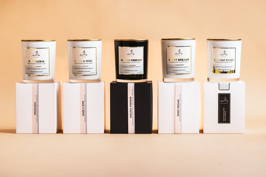 Endless Weekend Soy Candle in glass jar and travel tin