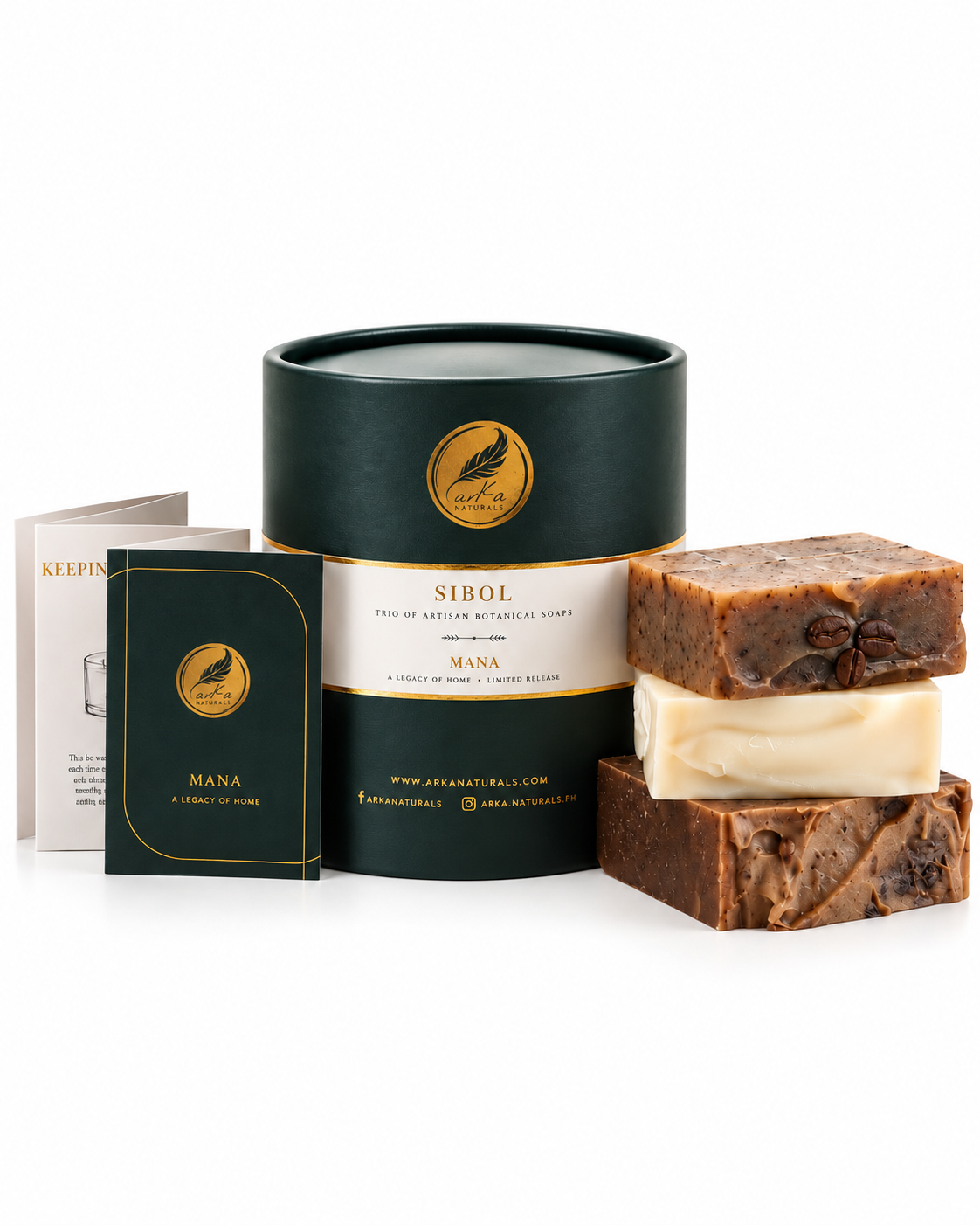Sibol [Bloom] Botanical Soap Trio| Mana Collection