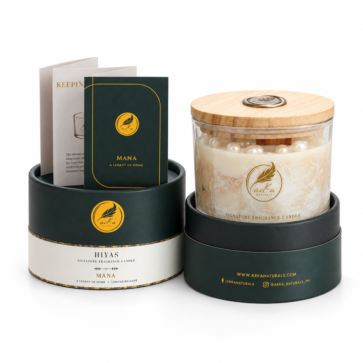 Hiyas [Jewel] Limited Edition Signature Fragrance Candle | Mana Collection