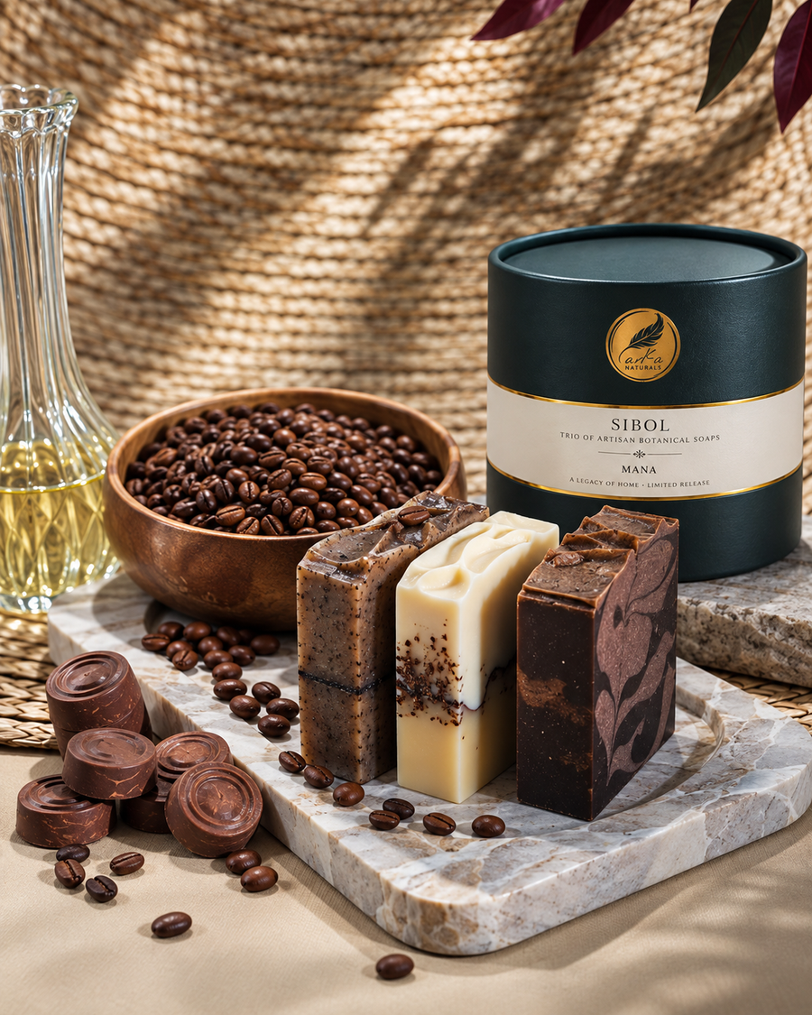 Sibol [Bloom] Botanical Soap Trio| Mana Collection • 𝗣𝗥𝗘-𝗢𝗥𝗗𝗘𝗥 (𝗗𝗜𝗦𝗣𝗔𝗧𝗖𝗛 𝗕𝗘𝗚𝗜𝗡𝗦 𝟯𝗥𝗗 𝗪𝗘𝗘𝗞 𝗢𝗙 𝗡𝗢𝗩.)