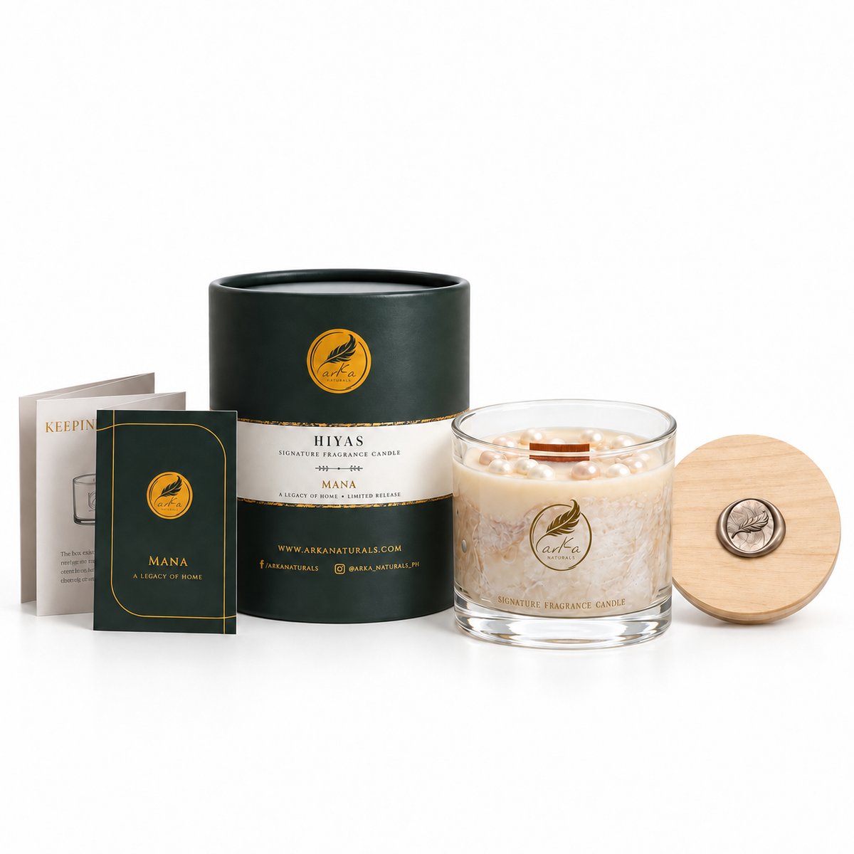 Hiyas [Jewel] Limited Edition Signature Fragrance Candle | Mana Collection