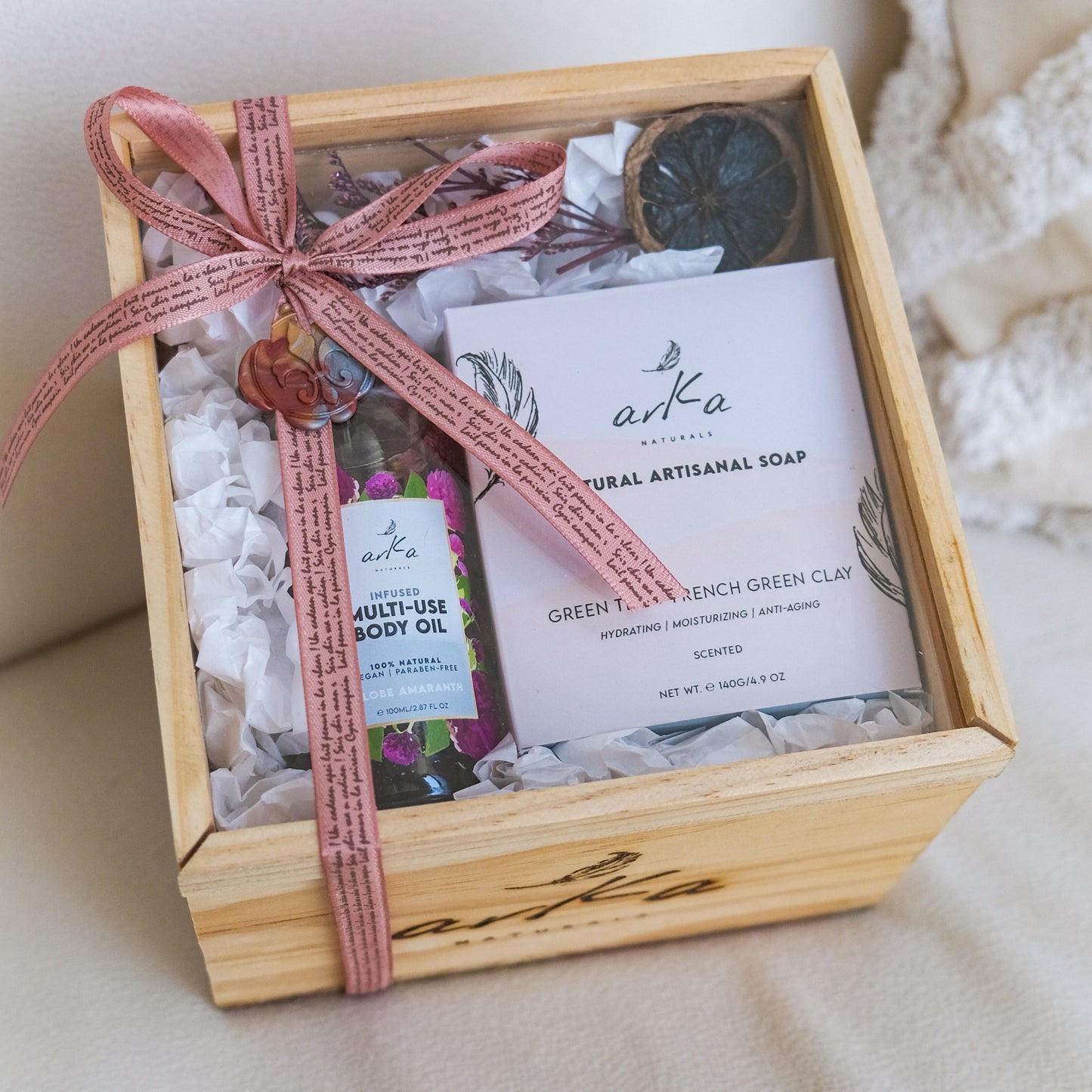 Love Glow Set: Soap + Multi Use Body Oil