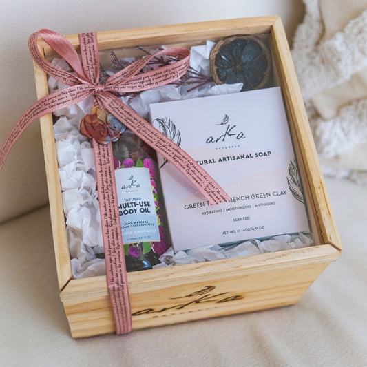 Love Glow Set: Soap + Multi Use Body Oil