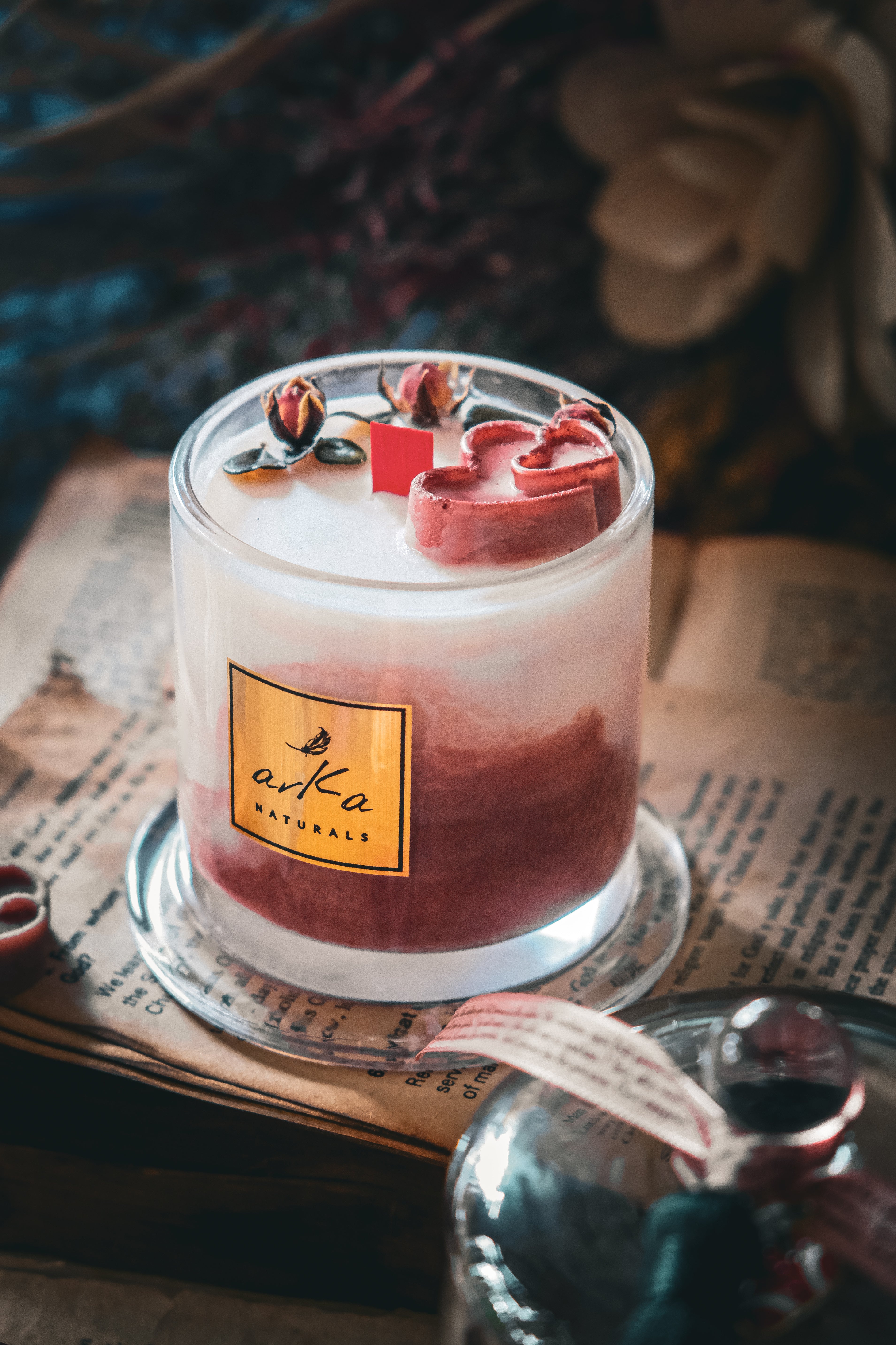 Velvet Panache Limited Release Hand-poured Scented Soy Candle 210g