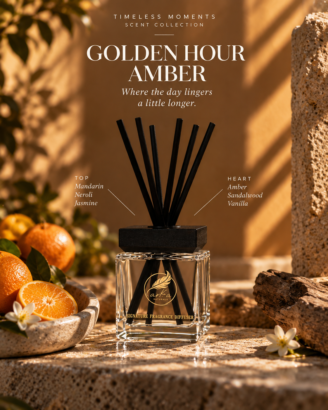 Timeless Moments Collection | Signature Fragrance Diffuser 200ml • 𝗣𝗥𝗘-𝗢𝗥𝗗𝗘𝗥 (𝗗𝗜𝗦𝗣𝗔𝗧𝗖𝗛 𝗕𝗘𝗚𝗜𝗡𝗦 𝟯𝗥𝗗 𝗪𝗘𝗘𝗞 𝗢𝗙 𝗡𝗢𝗩.)