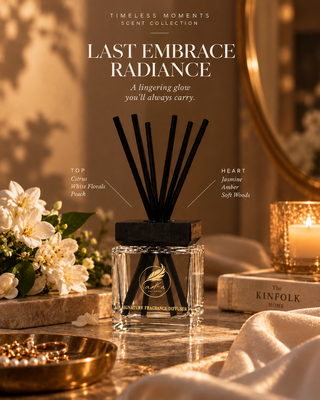 Timeless Moments Collection | Signature Fragrance Diffuser 200ml • 𝗣𝗥𝗘-𝗢𝗥𝗗𝗘𝗥 (𝗗𝗜𝗦𝗣𝗔𝗧𝗖𝗛 𝗕𝗘𝗚𝗜𝗡𝗦 𝟯𝗥𝗗 𝗪𝗘𝗘𝗞 𝗢𝗙 𝗡𝗢𝗩.)